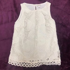 Pretty White Tank Top